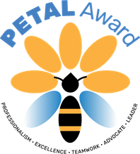 PETAL Award Bee Logo